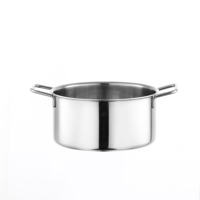 Marmite épaissie personnalisée en acier inoxydable Caldero Ménage Cuisine Vapeur Kameraden Grande Capacité Double Oreilles Marmite