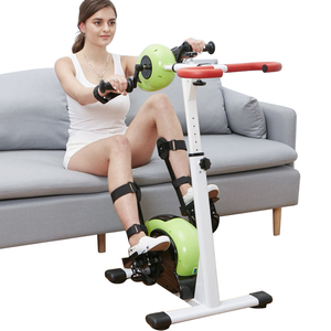 Alat Rehabilitasi Kaki Terapi Fisik Elektrik untuk Penyandang Disabilitas, Sepeda Latihan Ganda dengan Pedal Tangan dan Kaki serta Pelindung Kaki - Product Image 6