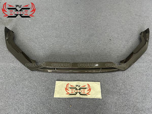 Lèvre avant en fibre de carbone sèche de conception PU pour <span class=keywords><strong>Honda</strong></span> Civic FL5 Type R, amélioration du pare-chocs, kit carrosserie style AD, magnifique et abordable - Product Image 5