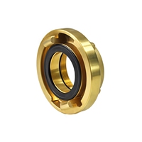 Adaptateur mâle-femelle STORZ, raccord en laiton haute performance, type allemand, raccord de tuyau d'incendie avec connexion rapide