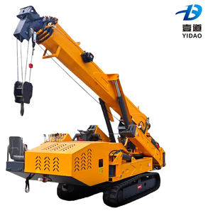 Jumbo m-16m tinggi pengangkat tinggi badan panjang Diesel/pengangkat laba-laba listrik 12 Ton kapasitas Manual + pengendali jarak jauh derek laba-laba CE - Product Image 3