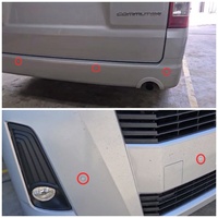Système de capteurs de stationnement à ultrasons 8 points pour Toyota Hiace avec affichage sur tableau de bord d'origine