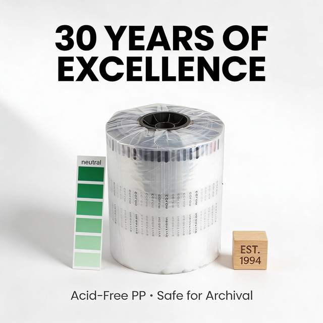 LEADER Premium Archival Quality Polyethylene Black/Red Negative Film Sleeves for Safe Storage of 6000 Strips 35mm Film Negatives