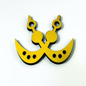Autocollant mural en mousse 3D en forme de cœur de 10 cm, en acrylique miroir argent/or/noir, découpé au laser, auto-adhésif, écologique, pour la maison, vente en gros - Product Image 5