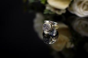 Elegant Black Druzy Ring with Natural Gemstone Smooth Finish Handmade Jewelry Ring for Casual Wear Party Wear and Gifting - Product Image 4