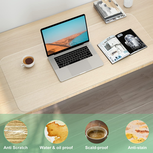 Tapis de <span class=keywords><strong>bureau</strong></span> <span class=keywords><strong>transparent</strong></span>, 36 "x 16" <span class=keywords><strong>grand</strong></span> protecteur de <span class=keywords><strong>bureau</strong></span> <span class=keywords><strong>transparent</strong></span> 1.5mm PVC translucide étanche protecteur de <span class=keywords><strong>bureau</strong></span> <span class=keywords><strong>bureau</strong></span> à domicile - Product Image 6