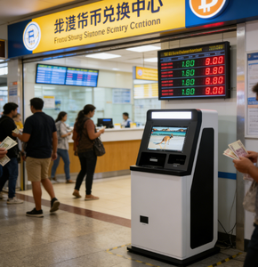 Software de Idiomas Personalizado Fabricado em Fábrica com Taxa de Câmbio Dinâmica, Configuração de Moeda Local, Máquina Amigável ao Usuário para Conversão de Moedas em Notas - Product Image 1