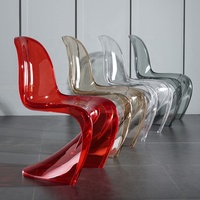 2022 S Vormige Pc Woonkamer Stoelen Yh Nieuwe Collectie Acryl Ghost Eetkamer Stoelen Crystal Kruk Transparante Kantoor Stoelen
