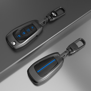 อุปกรณ์เสริมกุญแจรถยนต์ ซองหนังใส่กุญแจรถ พร้อมพวงกุญแจ สำหรับ Chevrolet - Product Image 6