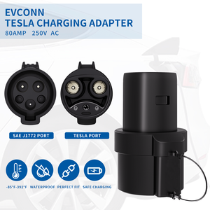 Mejor fábrica J1772 a Tesla Ac America adaptador de carga estándar accesorios de coche eléctrico <span class=keywords><strong>para</strong></span> uso de carga Tesla - Product Image 5