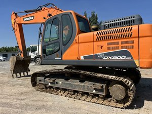 รถขุดตีนตะขาบ Doosan DX200-9C มือสอง พร้อมเครื่องยนต์และปั๊ม Cat รุ่น Core Components 300 สำหรับขาย; Doosan Daewoo 225 220 140 - Product Image 3