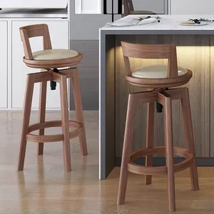 Modern Bar tabureleri ayarlanabilir döner Bar sandalyeler kaldırma yüksekliği mutfak sayacı yemek sandalyeleri ev restoran mobilya antika