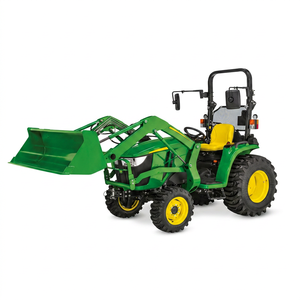 รถแทรกเตอร์ John Deere รุ่น 3038E 70 แรงม้า ขับเคลื่อน 4 ล้อ พร้อมที่ตักด้านหน้า สำหรับงานเกษตรกรรม - Product Image 1
