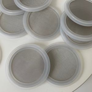 2 "<span class=keywords><strong>3</strong></span> 인치 24" 위생 식품 등급 맞춤형 흰색 파이프 메쉬 위생 10-150 메쉬 PTFE 씰링 링 고무 트라이 클램프 개스킷 - Product Image 2