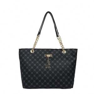 Bolsos de mano de lujo estructurados y personalizados para mujer de fábrica OEM ODM de piel sintética vegana con diseño de - Product Image 2