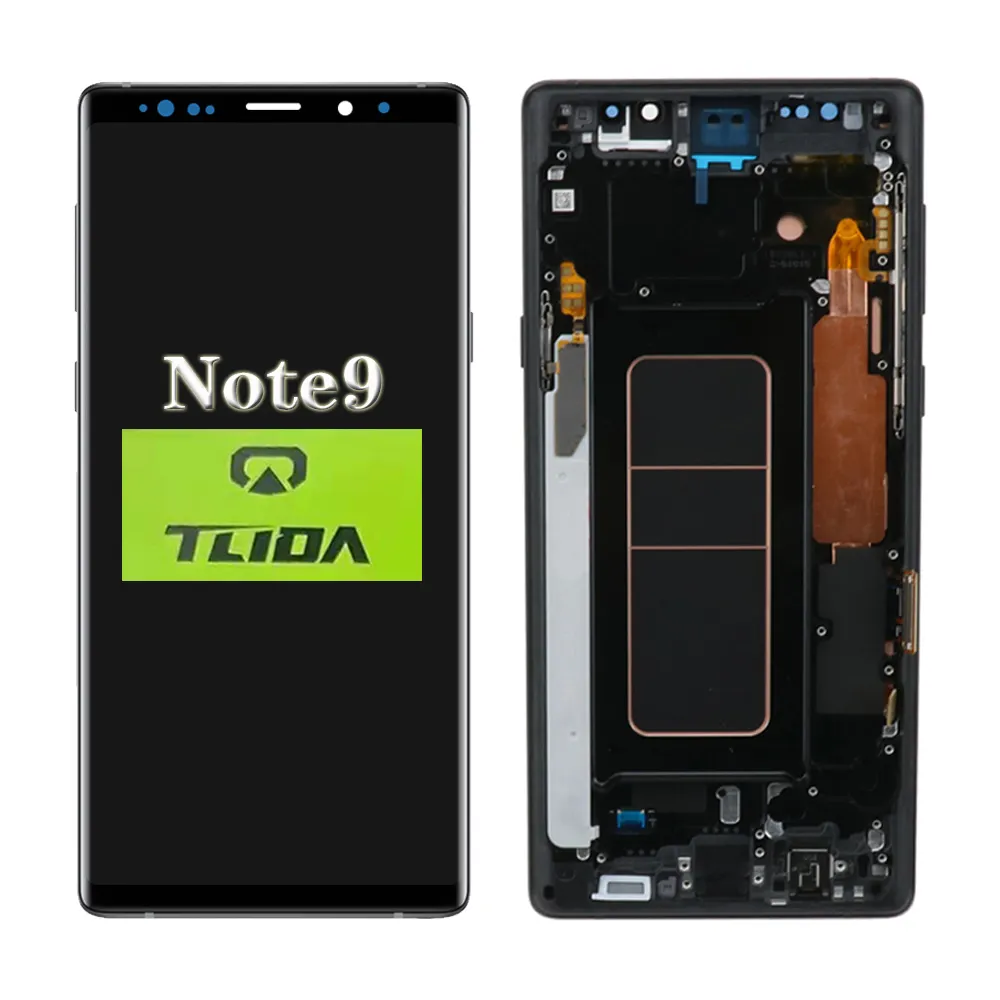 100% Original 6.4'' AMOLED LCD Display Touch Screen Digitizer Assembly for Samsung Galaxy Note 9 Note9 N960D N960F Repair Parts