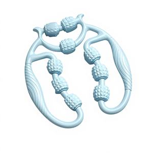 Masajeador de piernas de nueve ruedas Muslo Maestro Mujeres Yoga Masaje Rodillo - Product Image 4