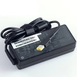 Pengisi Daya Adaptor Daya AC 90W 20V 4,5a Ujung Tipis untuk Lenovo ThinkPad IdeaPad Notebook