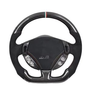 Volante especial de modificación de PU de estilo deportivo de carreras Universal de 14 pulgadas con botón de bocina para modificación de coche para <span class=keywords><strong>Maserati</strong></span> - Product Image 6