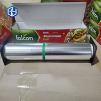 Ménage Cuisine Jetable 8011 Papier D'emballage En Aluminium Feuille Alimentaire En Aluminium Rouleau Barbecue Cuisson Emballage Alimentaire