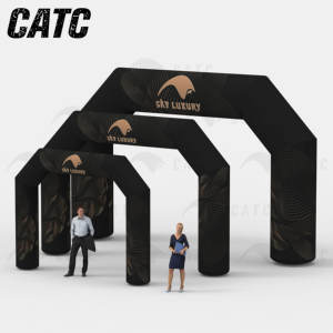CATC kustom lengkungan tiup serbaguna maraton mulai/garis akhir penggunaan luar ruangan promosi bermerek masuk untuk pameran - Product Image 1