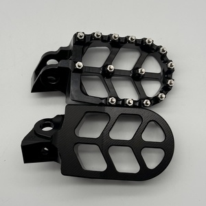Repose-pieds en aluminium CNC adaptés aux motos tout-terrain Kawasaki KX65 KX80 KX85 KX100 KX112 KX140 KX140L, accessoires de modification de moto - Product Image 3