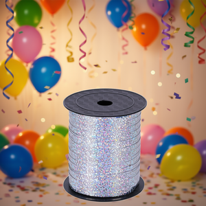 Decorazioni da Parete per Feste Party Love Cinta Silver Lentejuela 450M - Product Image 3