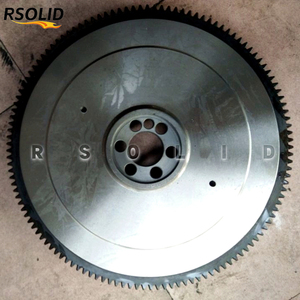 ฟลายวีลแบบแข็ง Rsoliddiesel C240 5-12330116-0 9-12333-605-1 126 ฟัน สำหรับอะไหล่เครื่องยนต์ดีเซลรถยก Isazu ฟลายวีลเหล็กหล่อ - Product Image 2