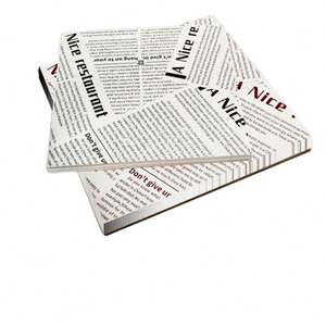 China Factory Custom Logo Grease Proof Food <b>Wrapping</b> <b>Paper</b> for Pizza & Burger & French Fries & Bread Wax <b>Paper</b> - Product Image 4