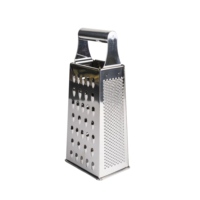 Vente en gros Outil de cuisine en acier inoxydable Oem Râpe manuelle pour fromage, fruits et légumes