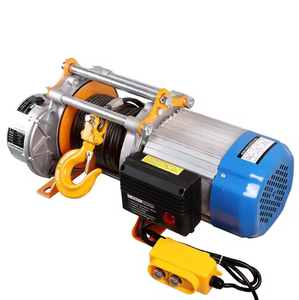 Penjualan Langsung Pabrik Derek Listrik Konstruksi Baru 1t 380V Tali Kawat Baja - Product Image 1