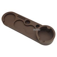 HIGHWIN Station de tamping multifonctionnelle améliorée en silicone pour expresso, organiseur d'accessoires à café