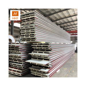 HHTP0004 poliuretano pu compuesto puf de <span class=keywords><strong>aislamiento</strong></span> de espuma paneles de pared sándwich para casas prefabricadas - Product Image 3