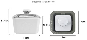 Dispensador de Agua Inteligente para Mascotas <span class=keywords><strong>con</strong></span> Filtro de Circulación Automática, Nueva Fuente de Agua para Gatos 2026 <span class=keywords><strong>con</strong></span> Fuente de Alimentación Recargable - Product Image 5