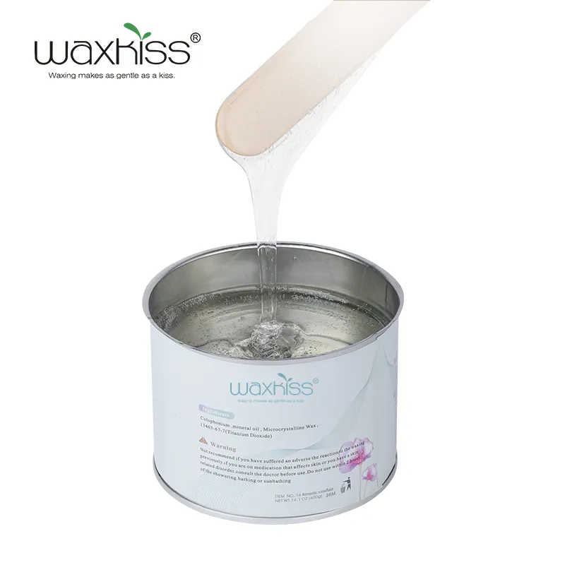 WAXKISS 2021Neues Produkt!!! Mineral Soft Wax 400g 800g mit Wachs streifen Haaren tfernungs wachs