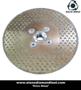 Porselen Ti kaplı ekstra keskin marka kesmek için 14 ''elmas kesim araçları yüksek frekanslı kaynaklı çelik çekirdek sessizlik - Product Image 3