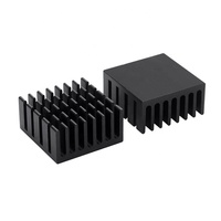 Disipador de Calor Personalizado para Chips South y North Bridge, Enfriador de Placa Base PCB, Aletas de Enfriamiento de Aluminio Forjado en Frío y Anodizado