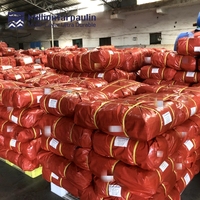 Bâche en PE tissée pour l'extérieur, résistante aux UV et imperméable, de qualité industrielle, pour voitures, directement de l'usine