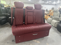 Canapé-lit en cuir personnalisé de luxe VIP, banquette réglable, siège de voiture compatible avec Volkswagen Multivan Caravelle, siège pour Sprinter Van Vito