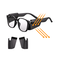 Protection latérale anti-reflets pour lunettes intelligentes Meta Ray-Ban, protection en silicone contre le vent et le sable, accessoires pour lunettes intelligentes AI