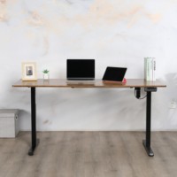 Fabricant chinois de meubles électriques, bureau à hauteur réglable, ergonomique, ordinateur, assis-debout, réglable, intelligent, cadre de table de travail