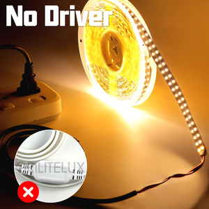 Tira de LED de Alta Densidad de Doble Fila 220V SMD2835 192LEDs/M 240LEDs/M 1200LM 3000K 4000K 6000K IP67/IP20 - Product Image 6