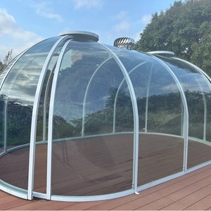 Nueva Casa Burbuja Elíptica para PC, Refugio Solar para Jardín y Terraza Exterior, Impermeable, con Marco de Aleación de Aluminio, Tienda de Una Habitación para Todas las Estaciones - Product Image 2