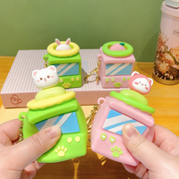 Nouveau Pendentif Squishy Console de Jeu Cartoon Créative, Jouet Anti-stress à Presser Élégant et Croquant, Porte-clés, Boîte Mystère, Vente en Gros