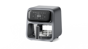 4L Glass pháp khoai tây chiên Nồi chiên không khí mà không cần dầu một cảm ứng điều khiển kỹ thuật số Nồi chiên không khí cho RV lò các thiết bị điện trực tuyến - Product Image 3