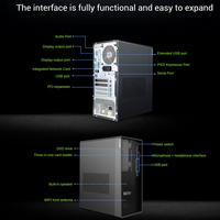 En Stock, Estación de Trabajo Gráfica Lenovo ThinkStation K-C3 Tower, Computadora de Escritorio con CPU Intel I5/i7 de 13ª Generación para Renderización y Diseño