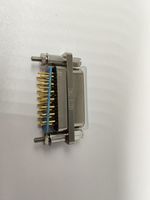 Conector Aeroespacial YMYS J30J-15TJL/ZKP/ZKW-J, Contacto de Cobre Macho/Hembra, Conexiones de Cable de Acero Inoxidable, Alimentación para PCB Automotriz