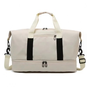 Sac de sport fourre-tout pour femme, échantillon gratuit, vêtements Oxford multicolores, imperméable, grande capacité, avec porte-tapis de yoga. - Product Image 3