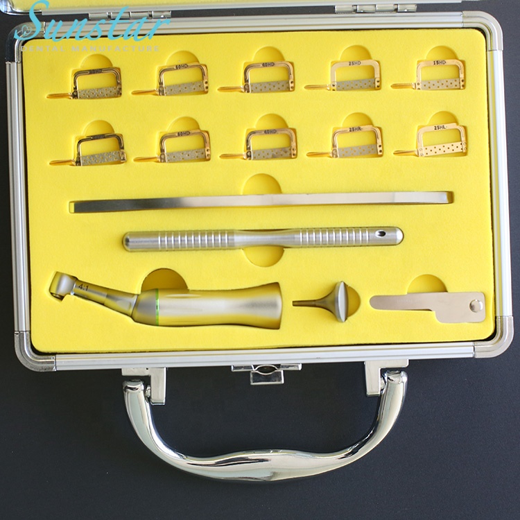 Стоматологические Инструменты SunStar 4:1 для ортодонтических инструментов, комплект для зачистки интерпроксимальной системы IPR