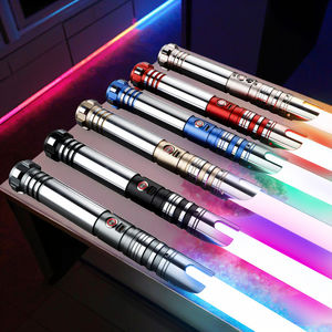 <span class=keywords><strong>Sabre</strong></span> laser One-Pcs Dropshipping à mouvement fluide, haute qualité, couleurs infinies, épée Neopixel, <span class=keywords><strong>jouet</strong></span> lumineux pour cosplay, objet de collection amusant - Product Image 1